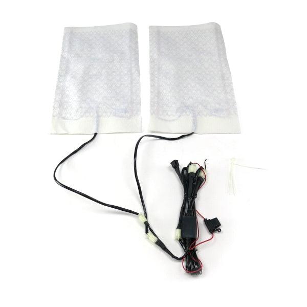 Carbon Fiber Heated Seat Kit with Switch and Plug - Burlile Performance Products