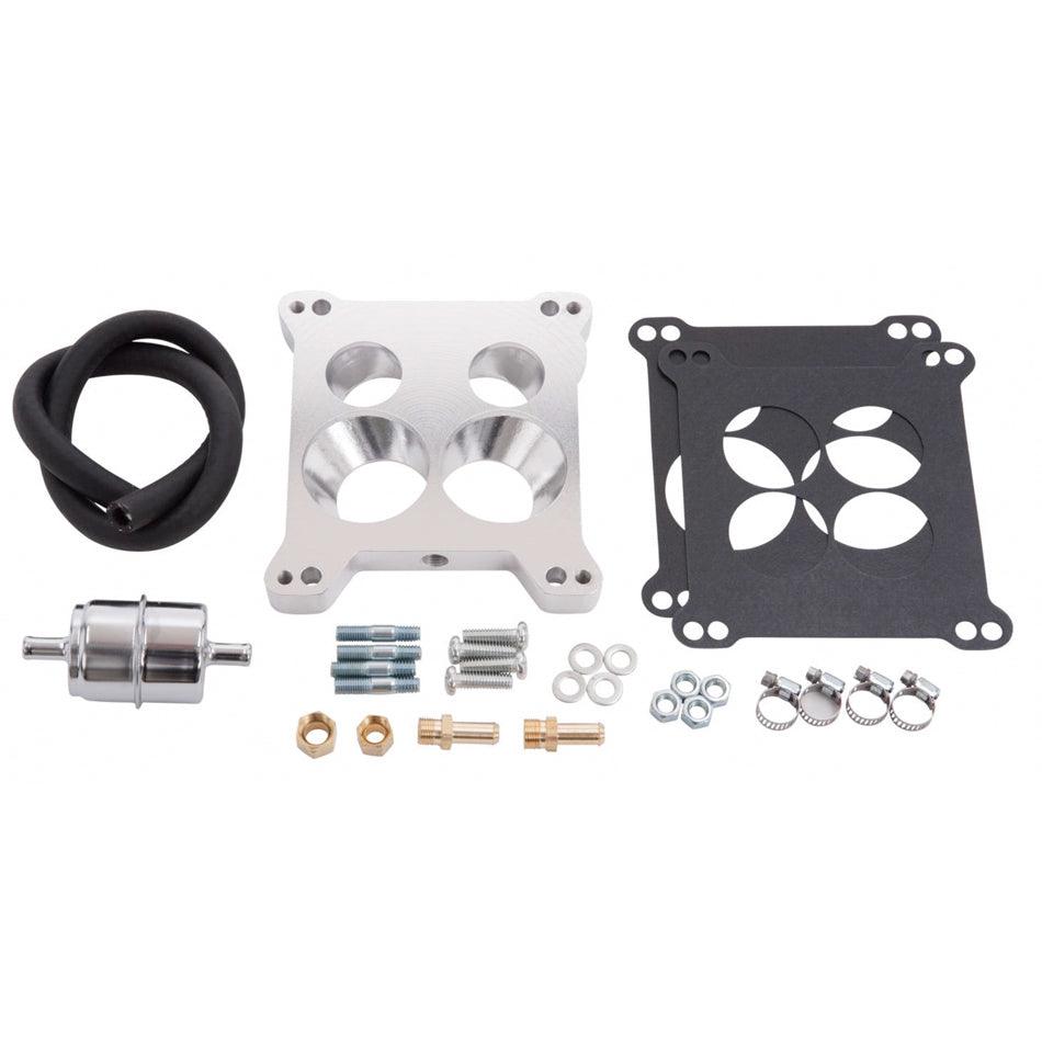 Carburetor Adapter w/Fuel Line Kit - Burlile Performance Products