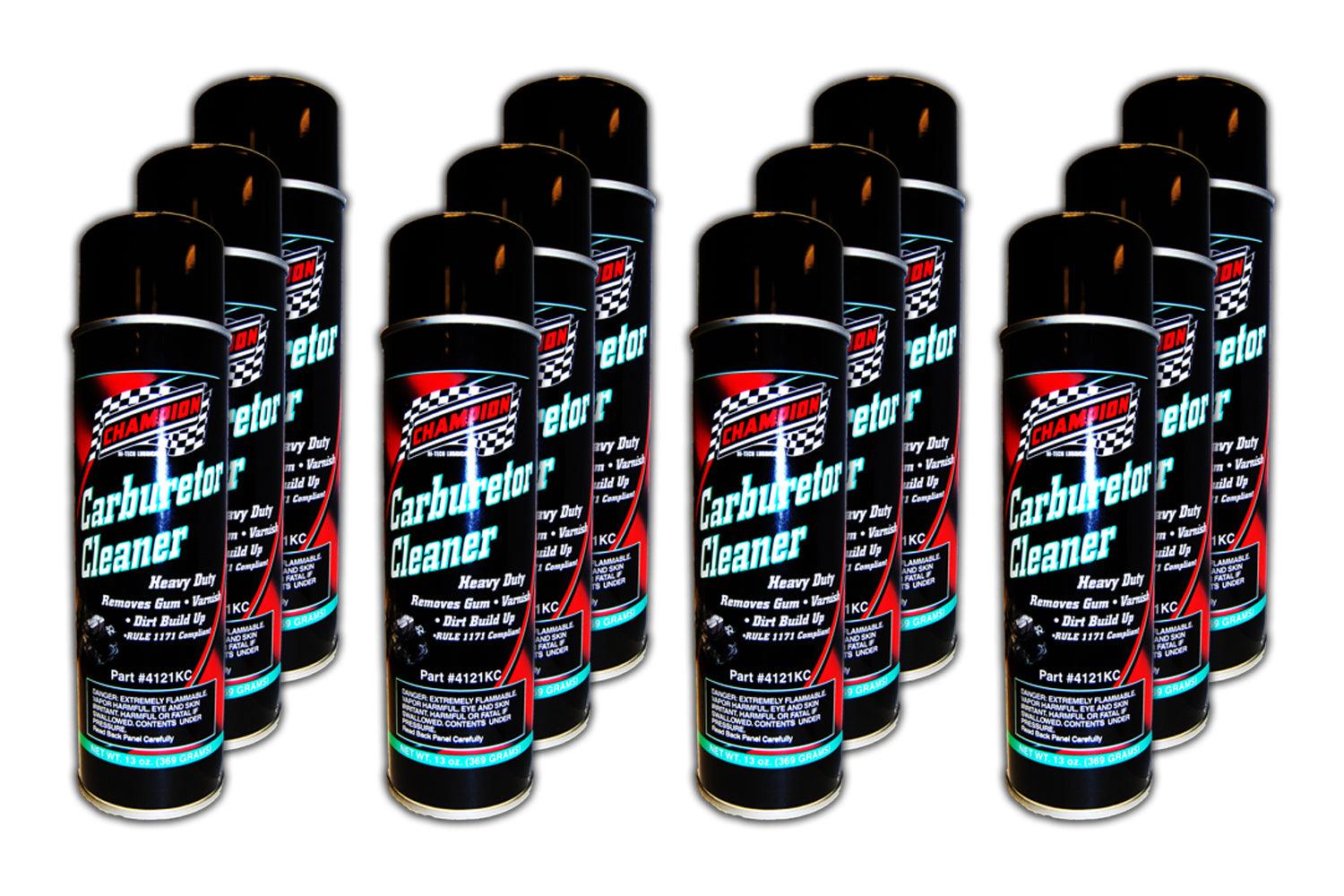 Carburetor Cleaner 12x13 oz. - Burlile Performance Products