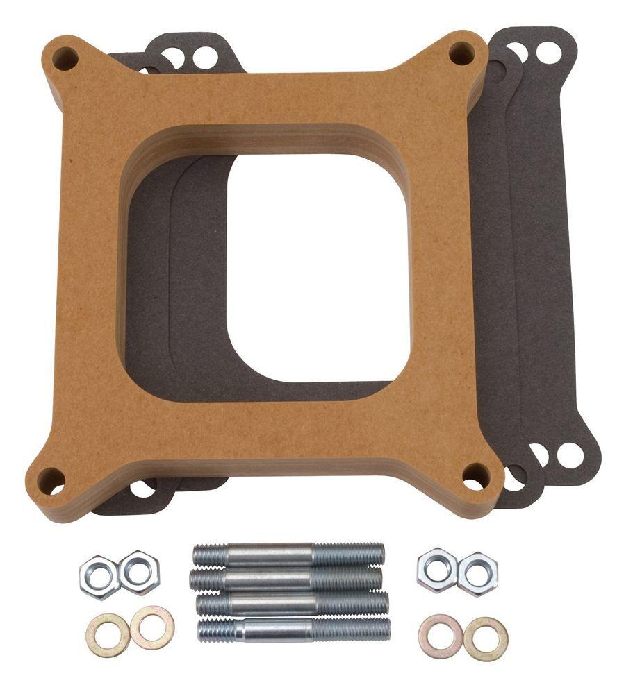 Carburetor Spacer - 1in Thick - Wood - Burlile Performance Products