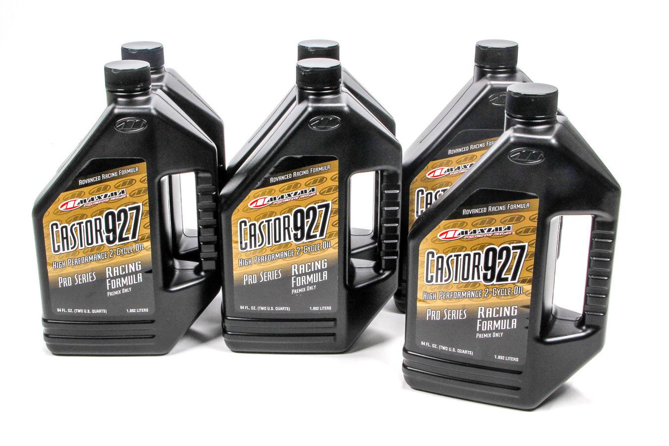 Castor 927 Racing Premix Case 6 x 1/2 Gallon - Burlile Performance Products