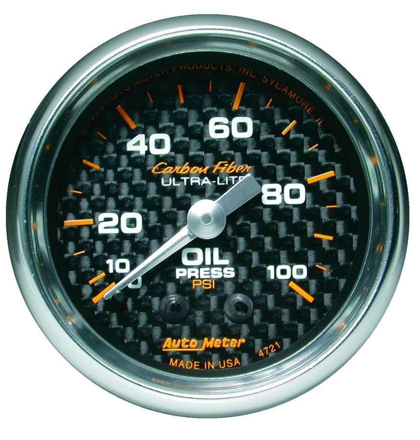 C/F 2-1/16in Oil Pressure Gauge 0-100PSI - Burlile Performance Products