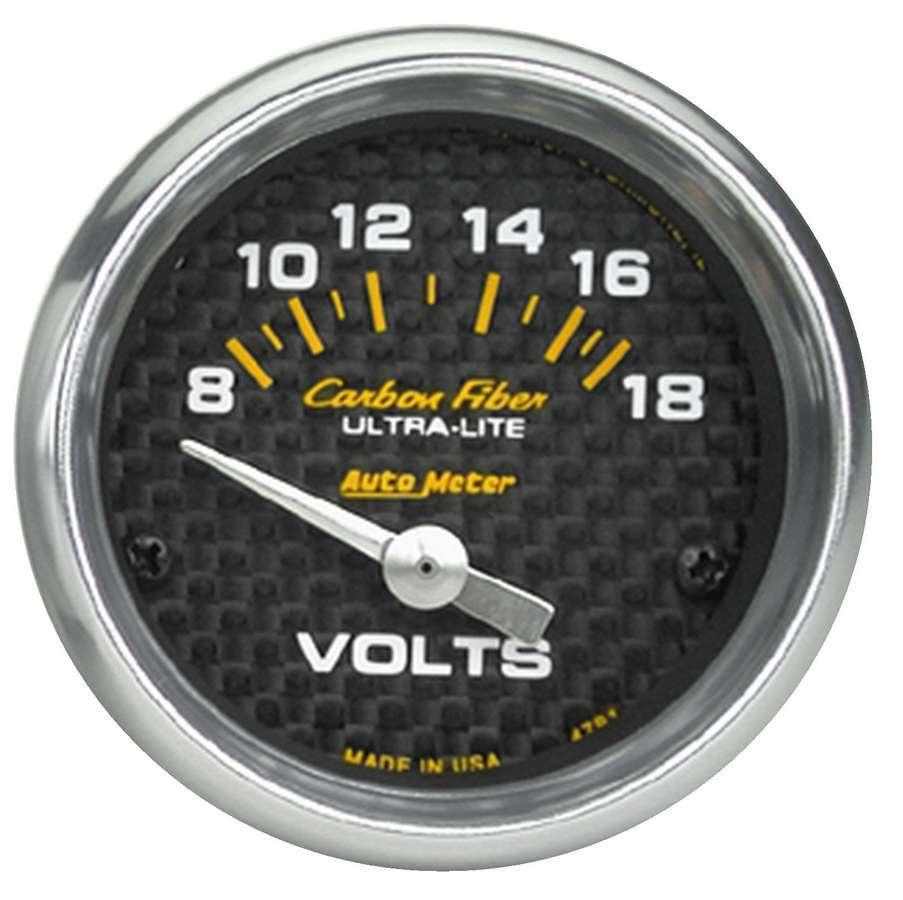 C/F 2-1/16in Voltmeter 8-18 Volts - Burlile Performance Products