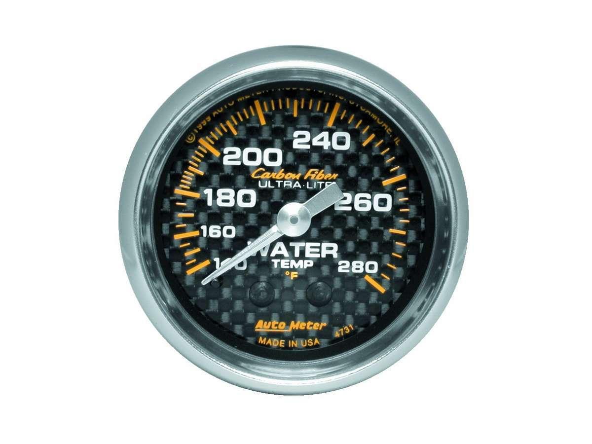 C/F 2-1/16in Water Temp. Gauge 140-280 - Burlile Performance Products