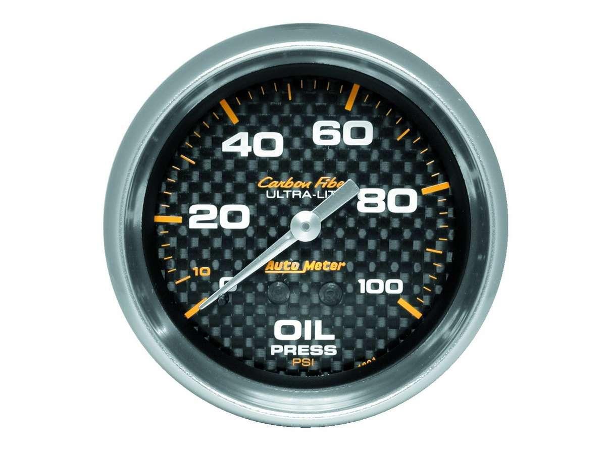 C/F 2-5/8in Oil Pressure Gauge 0-100PSI - Burlile Performance Products