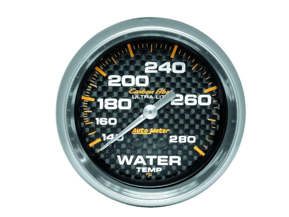 C/F 2-5/8in Water Temp. Gauge 140-280 - Burlile Performance Products
