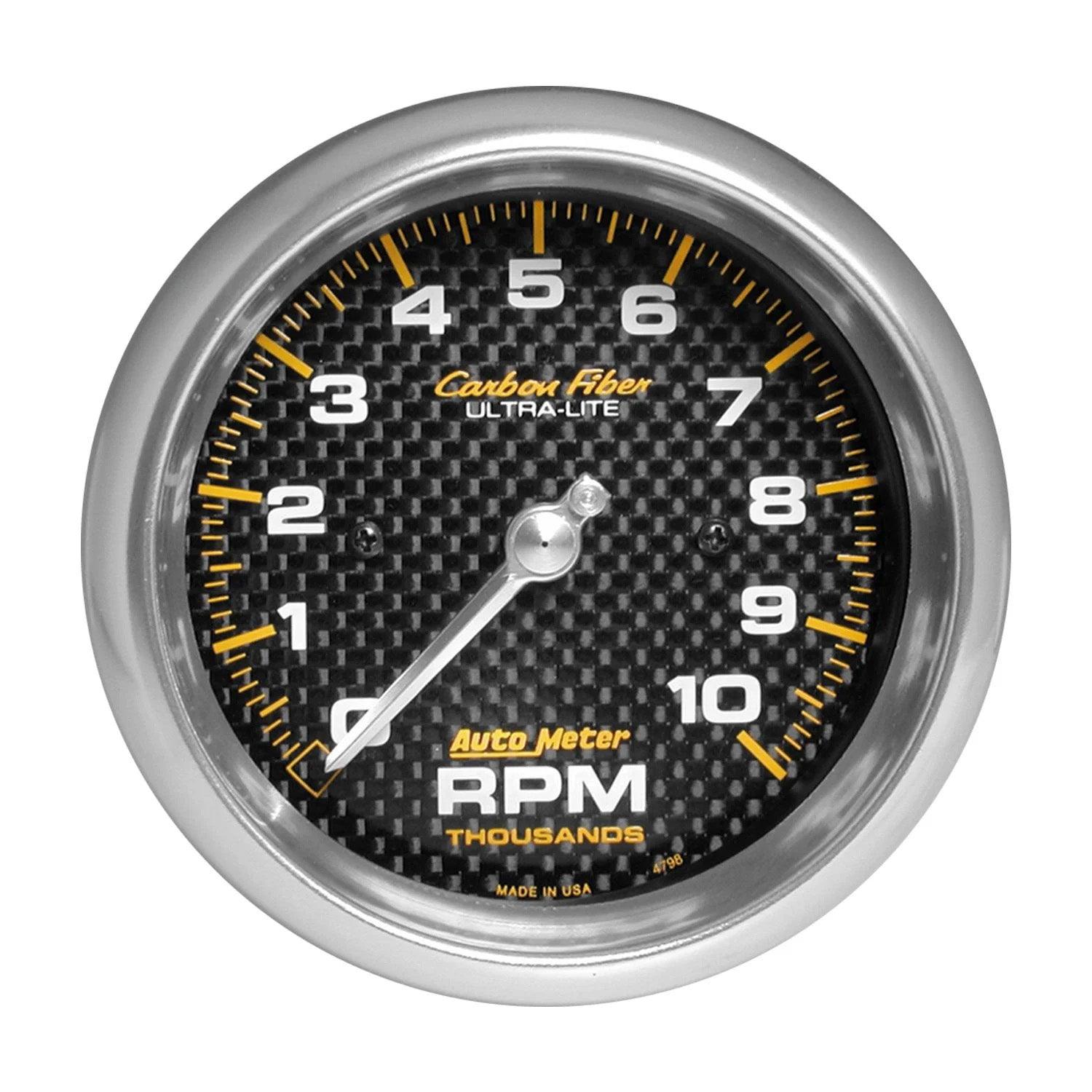 C/F 3-3/8in 10000RPM In-Dash Tach - Burlile Performance Products