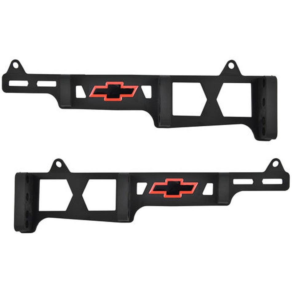 Chevy Bowtie Wirelooms Black Crinkle - Burlile Performance Products