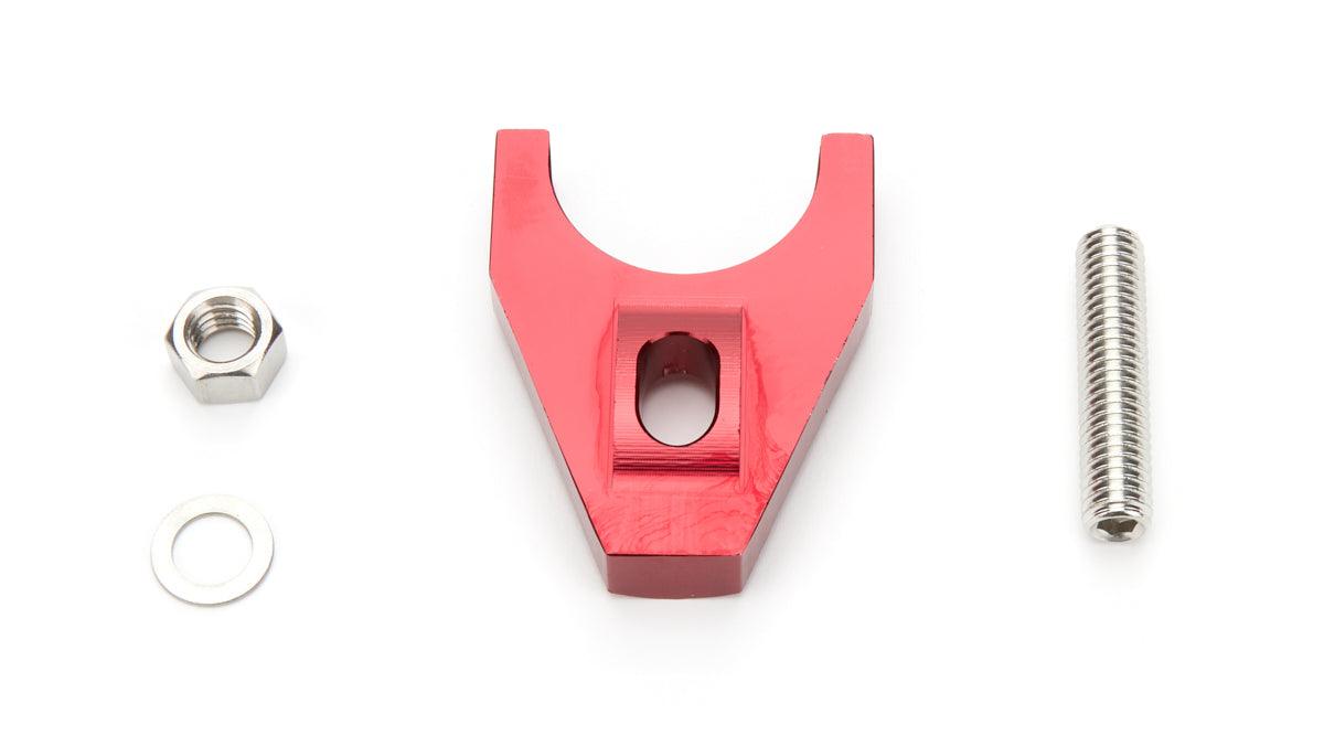 Chevy V8 Billet Dist. Clamp - Red - Burlile Performance Products