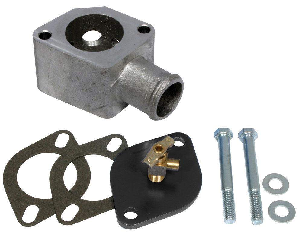Chevy V8 Cast Alm. Water Neck Bleeder Kit - Burlile Performance Products