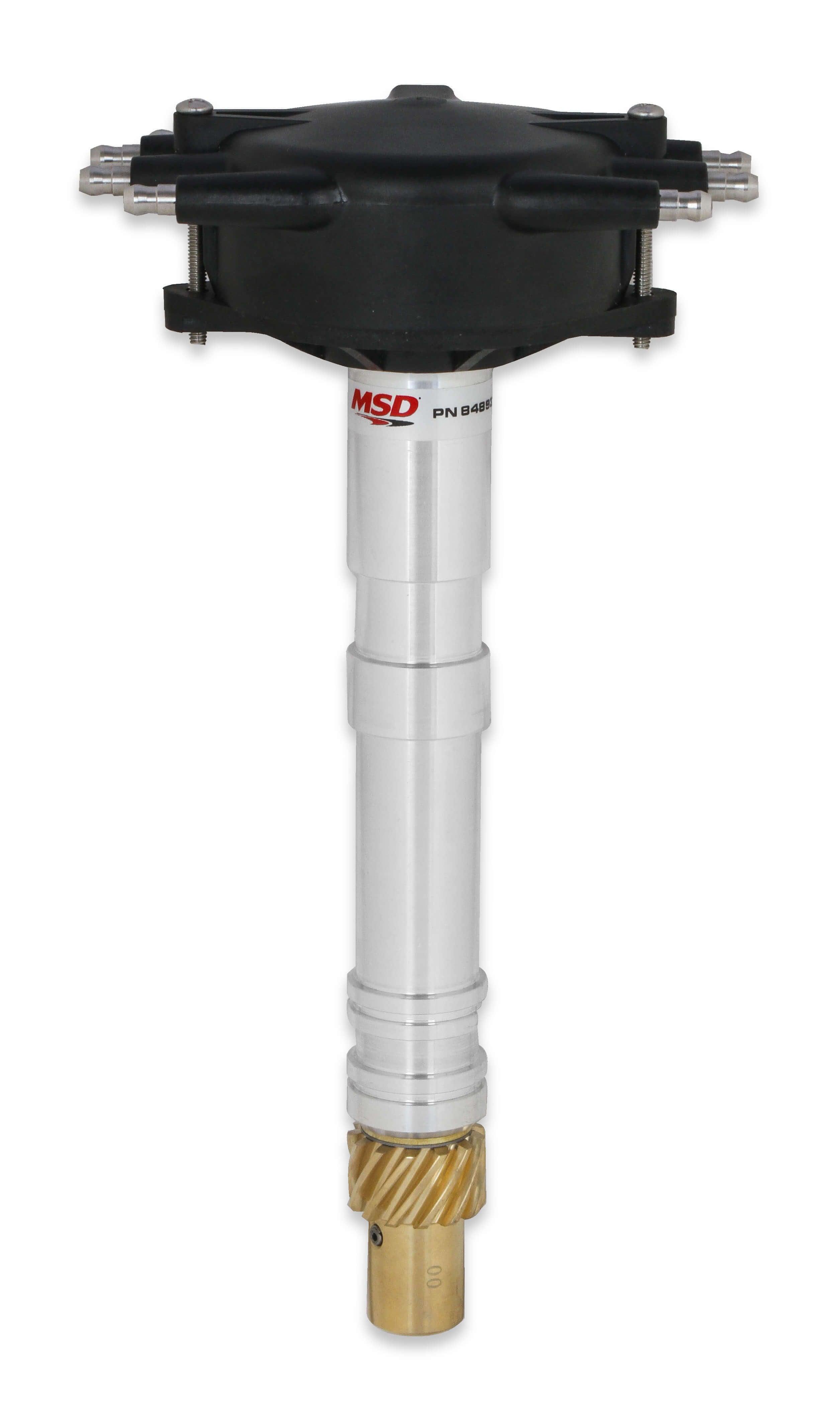 Chevy V8 Crank Trigger Distributor w/Crab Cap - Burlile Performance Products