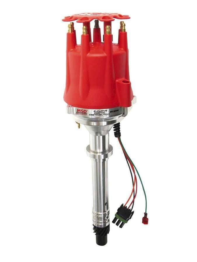 Chevy V8 Digital E-Curve Pro-Billet Distributor - Burlile Performance Products