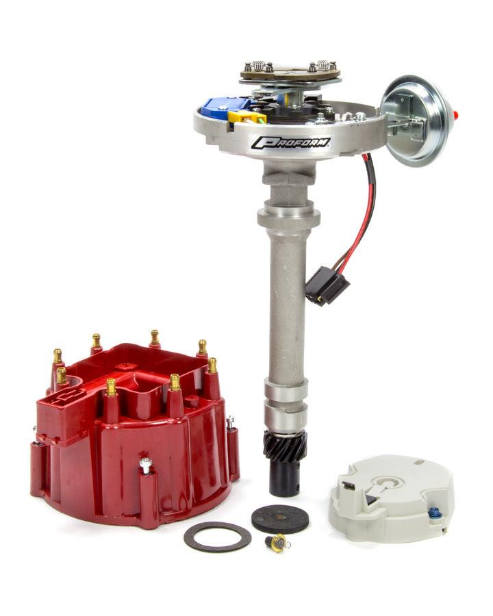 Chevy V8 HEI HP Dist. w/Red Cap - Burlile Performance Products
