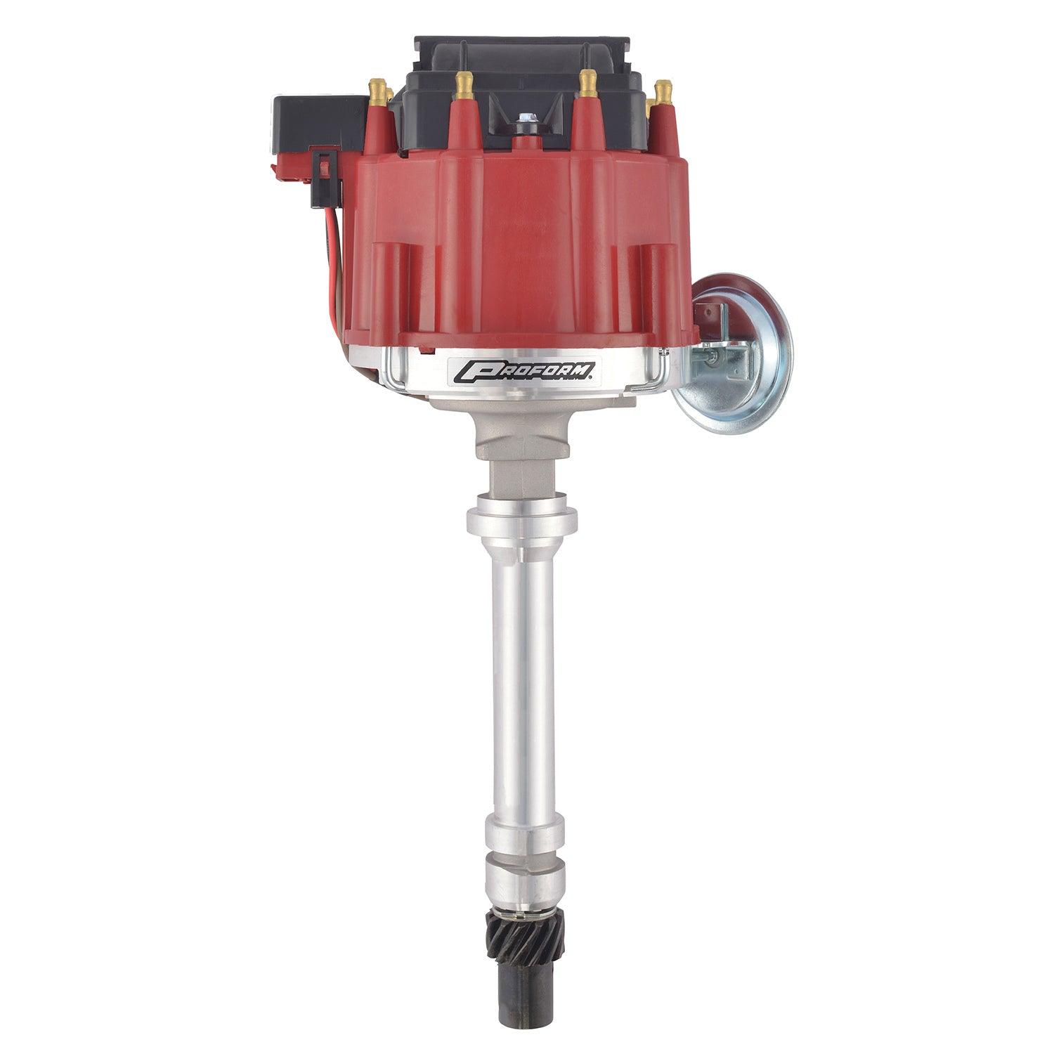 Chevy V8 HEI Race Dist. w/Red Cap & Coil - Burlile Performance Products
