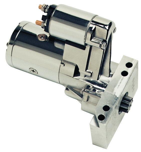 Chevy V8 Hi-Torque Mini Starter - Chrome - Burlile Performance Products