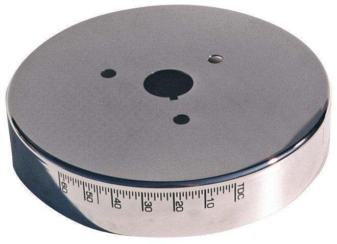 Chrome 6-3/4in Harmonic Balance Cover - Burlile Performance Products