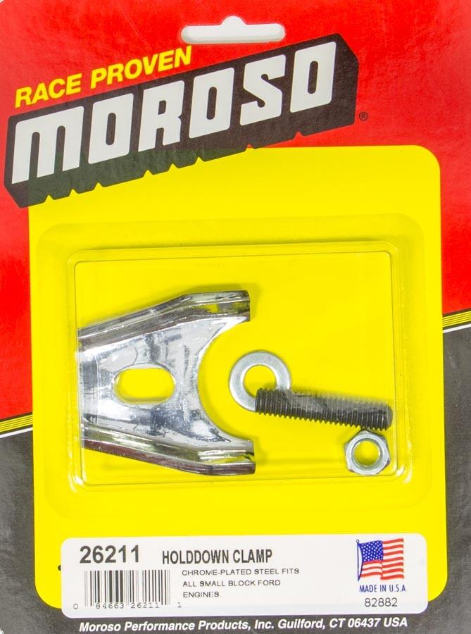 Chrome Ford Dist. Clamp - Burlile Performance Products