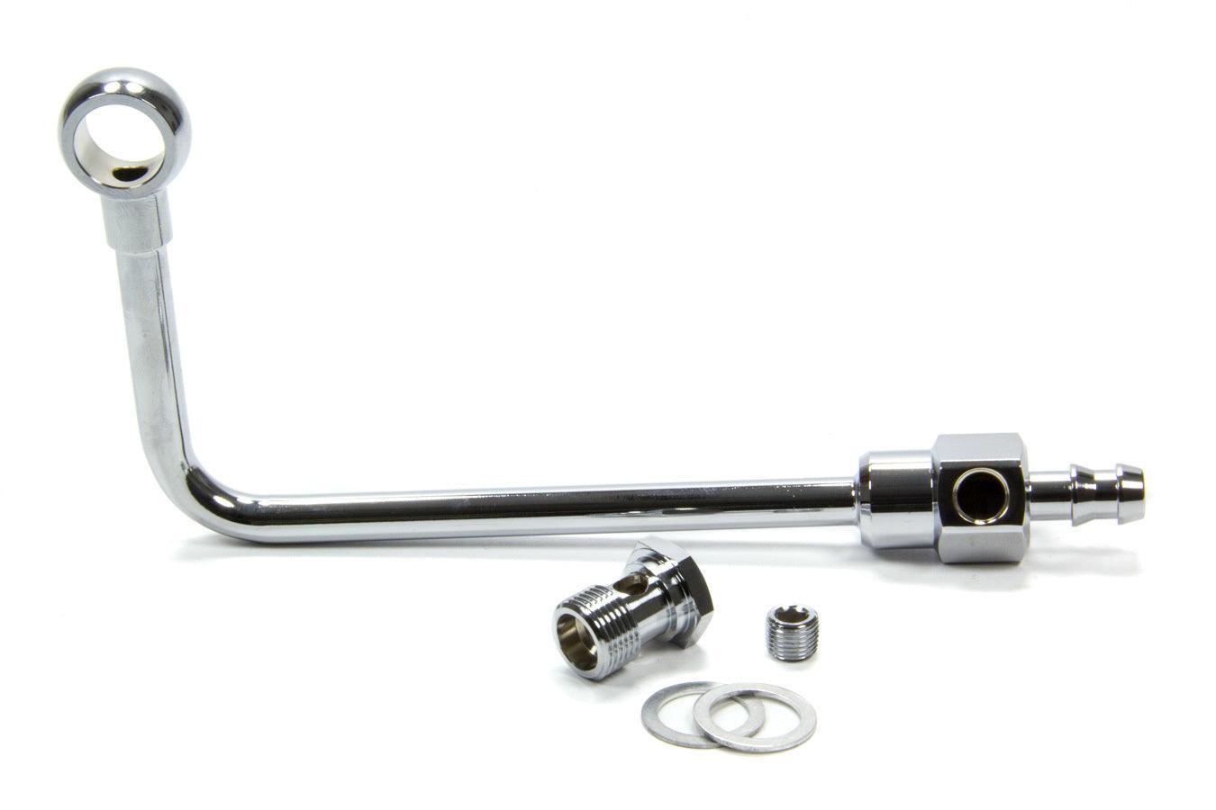 Chrome Fuel Line for EPS Carb. - Burlile Performance Products