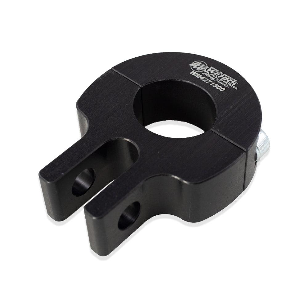 Clamp-On Bracket 1-1/2in Tube for 1/2in Heim - Burlile Performance Products