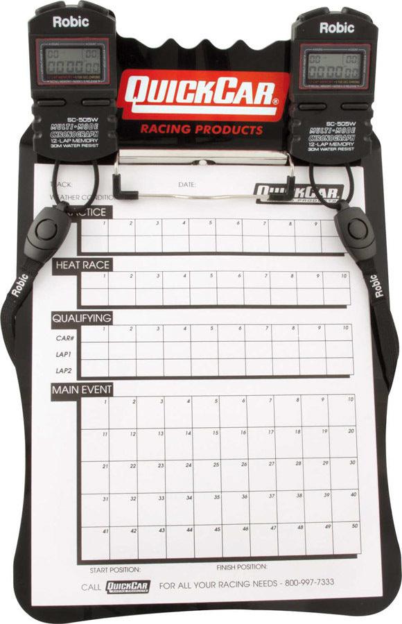 Clipboard Timing System Black - Burlile Performance Products