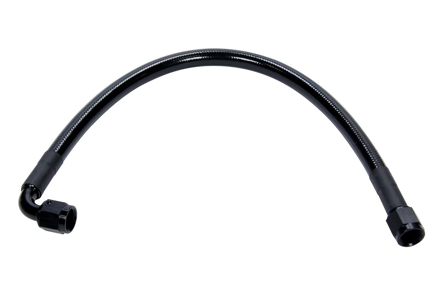 Coated Braided Line 12in #6 Hose -6 Str/-6 90 Deg - Burlile Performance Products