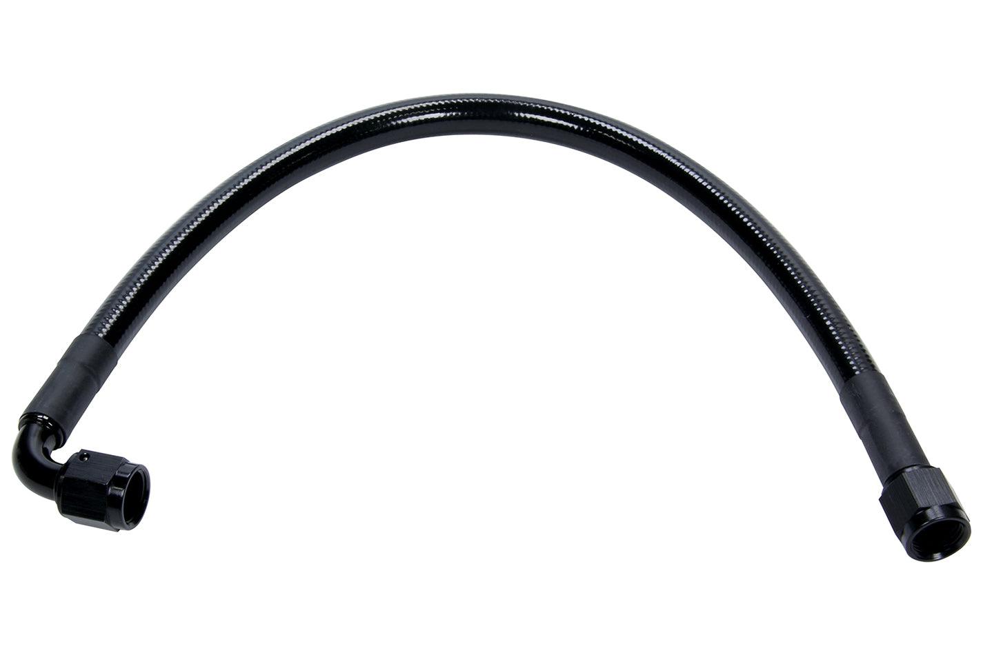 Coated Braided Line 18in #6 Hose -6 Str/-6 90 Deg - Burlile Performance Products