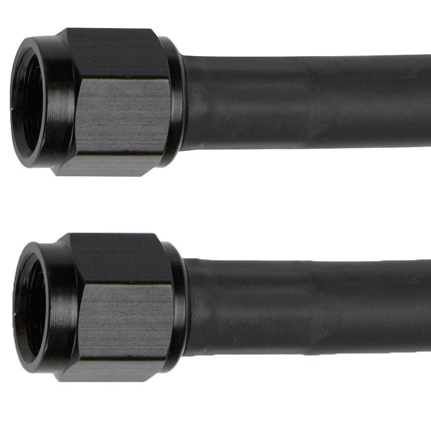Coated Braided Line 6in #4 Hose -4 Str/-4 Str - Burlile Performance Products