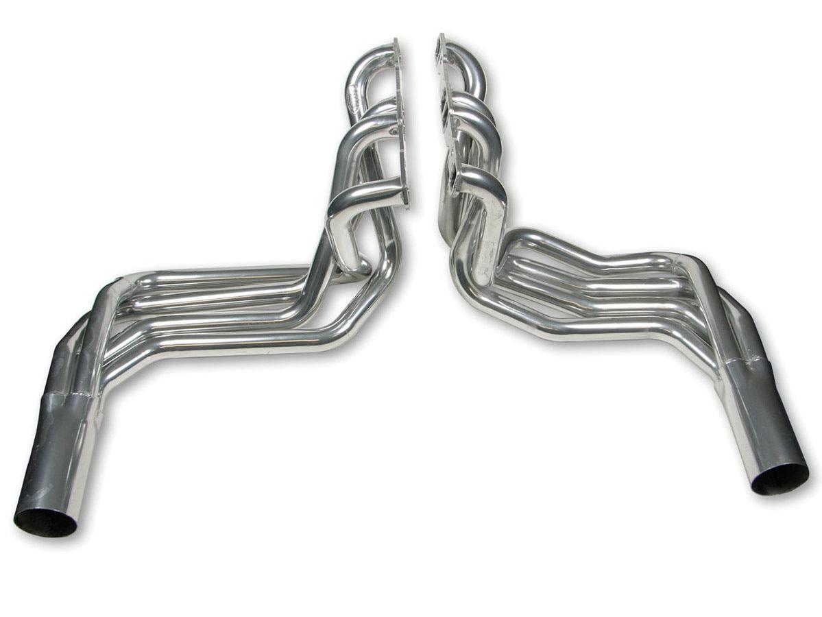 Coated S/C Headers - SBC 63-82 Vette- Side-Mnt. - Burlile Performance Products