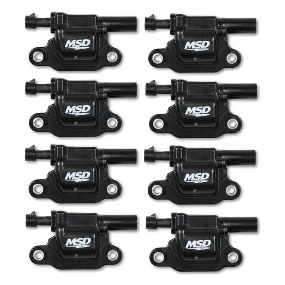 Coil Black Square GM V8 2014-Up 8pk - Burlile Performance Products