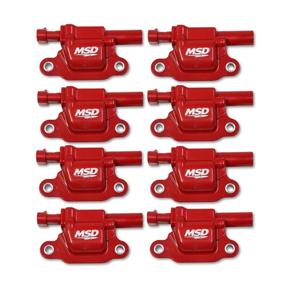 Coil Red Square GM V8 2014-Up 8pk - Burlile Performance Products