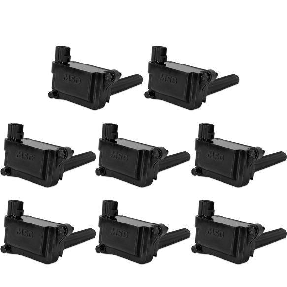 Coils 8pk Dodge Hemi 5.7L/6.1L 05-16 Black - Burlile Performance Products