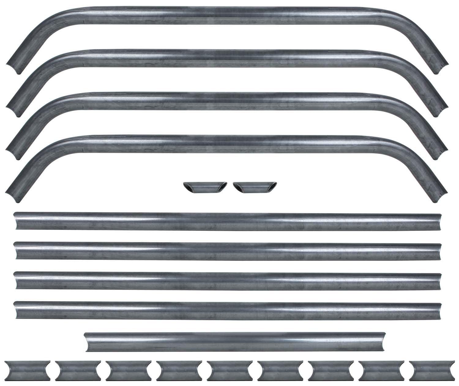 Component Box for Deluxe Roll Cage Kit - Burlile Performance Products