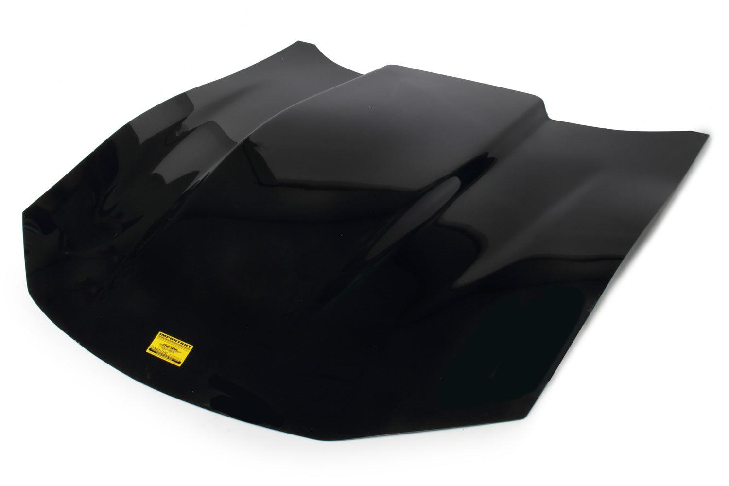Composite Hood Black 2.5in Scoop - Burlile Performance Products