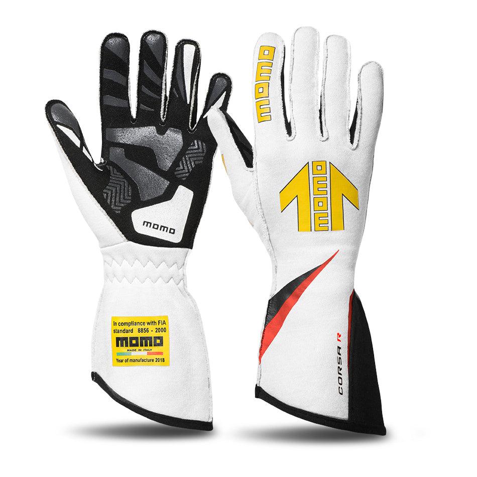 Corsa R Gloves External Stitch Precurved Large - Burlile Performance Products