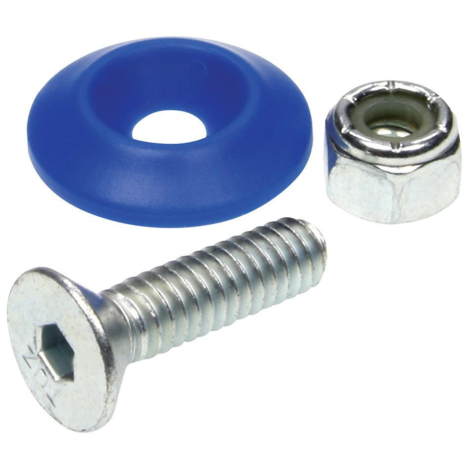 Countersunk Bolt Kit Blue 10pk - Burlile Performance Products