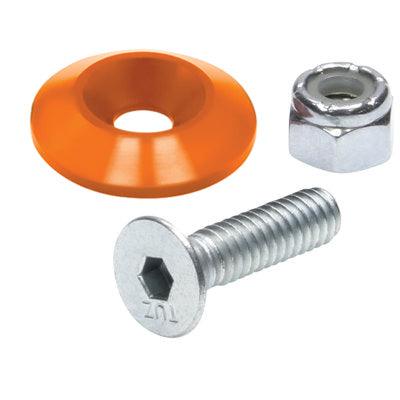 Countersunk Bolt Kit Orange 50pk - Burlile Performance Products