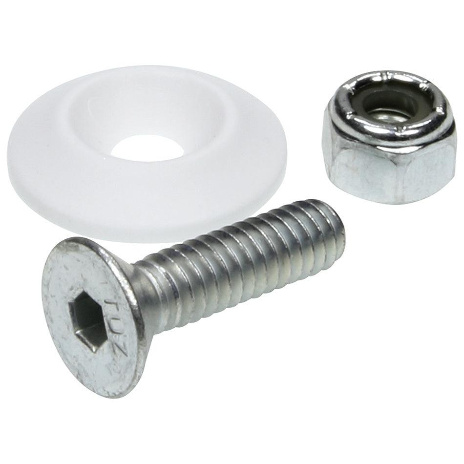 Countersunk Bolt Kit White 50pk - Burlile Performance Products