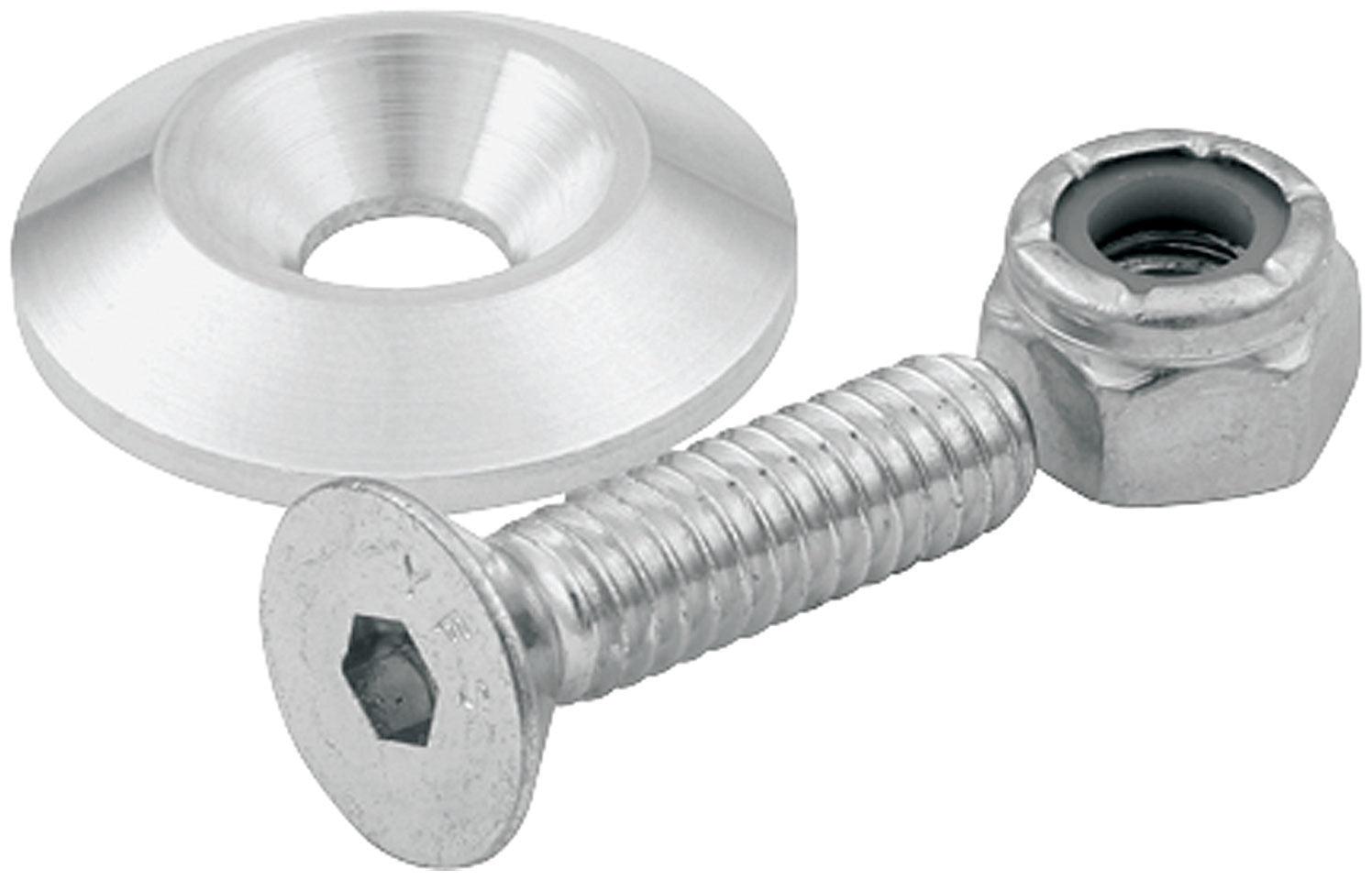 Countersunk Bolts #10 w/1in Washer 50pk - Burlile Performance Products