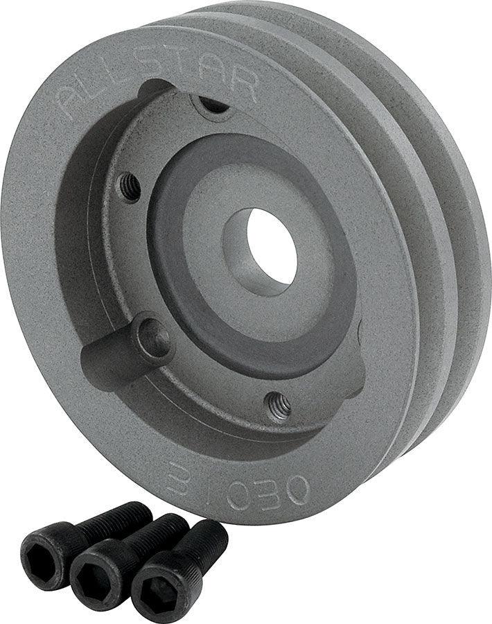 Crank Pulley 2 Groove 4.750in Dia - Burlile Performance Products