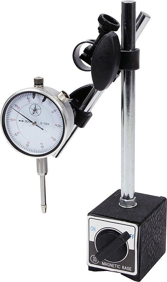 Dial Gauge W/ Mag Base - Burlile Performance Products