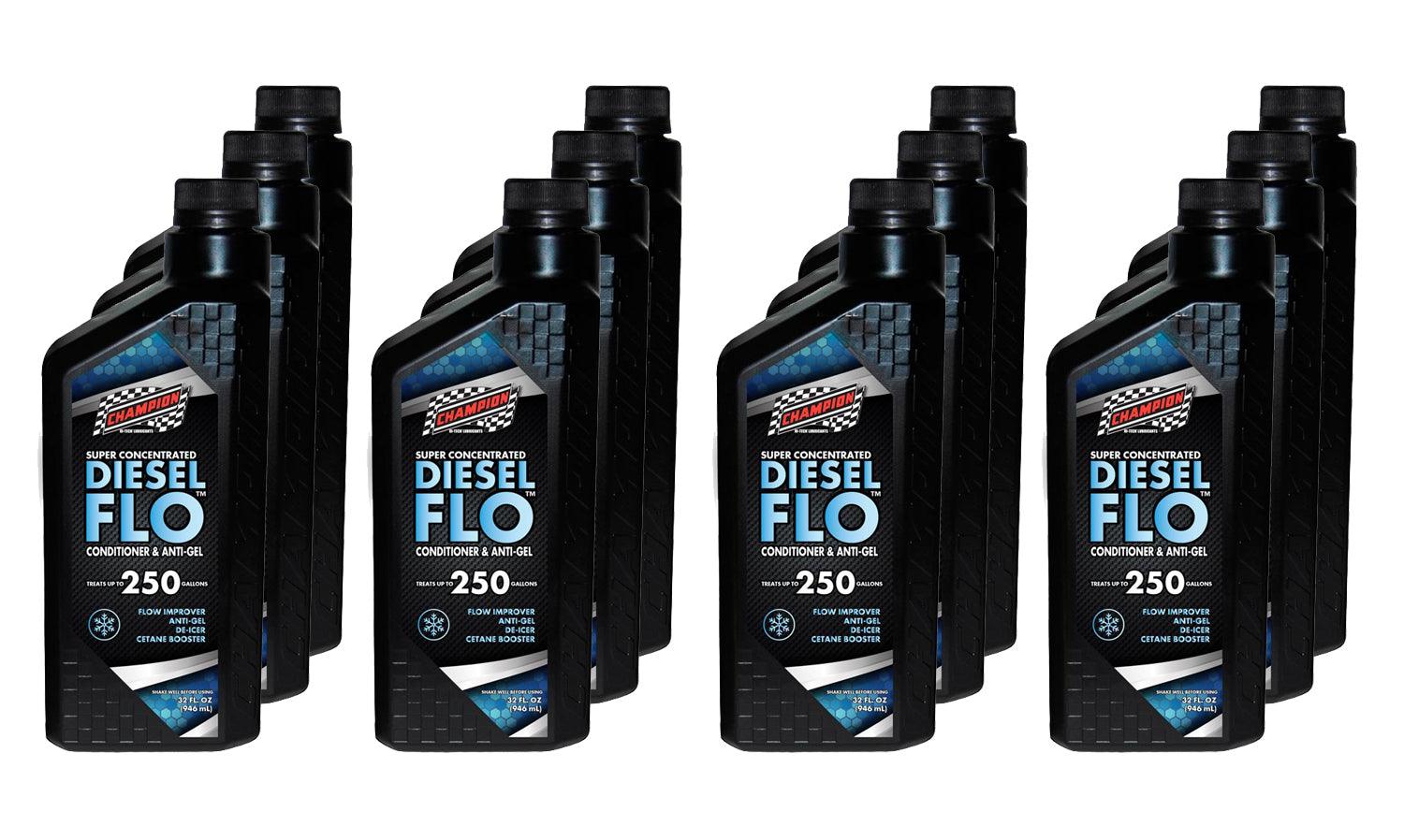 Diesel-Flo Fuel Conditio ner Anti-Gel Case 12x1qt - Burlile Performance Products