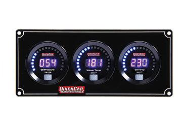 Digital 3-Gauge Panel OP/WT/OT - Burlile Performance Products