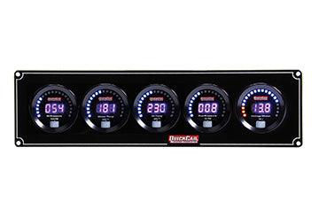 Digital 5-Gauge Panel OP/WT/OT/FP/Volts - Burlile Performance Products
