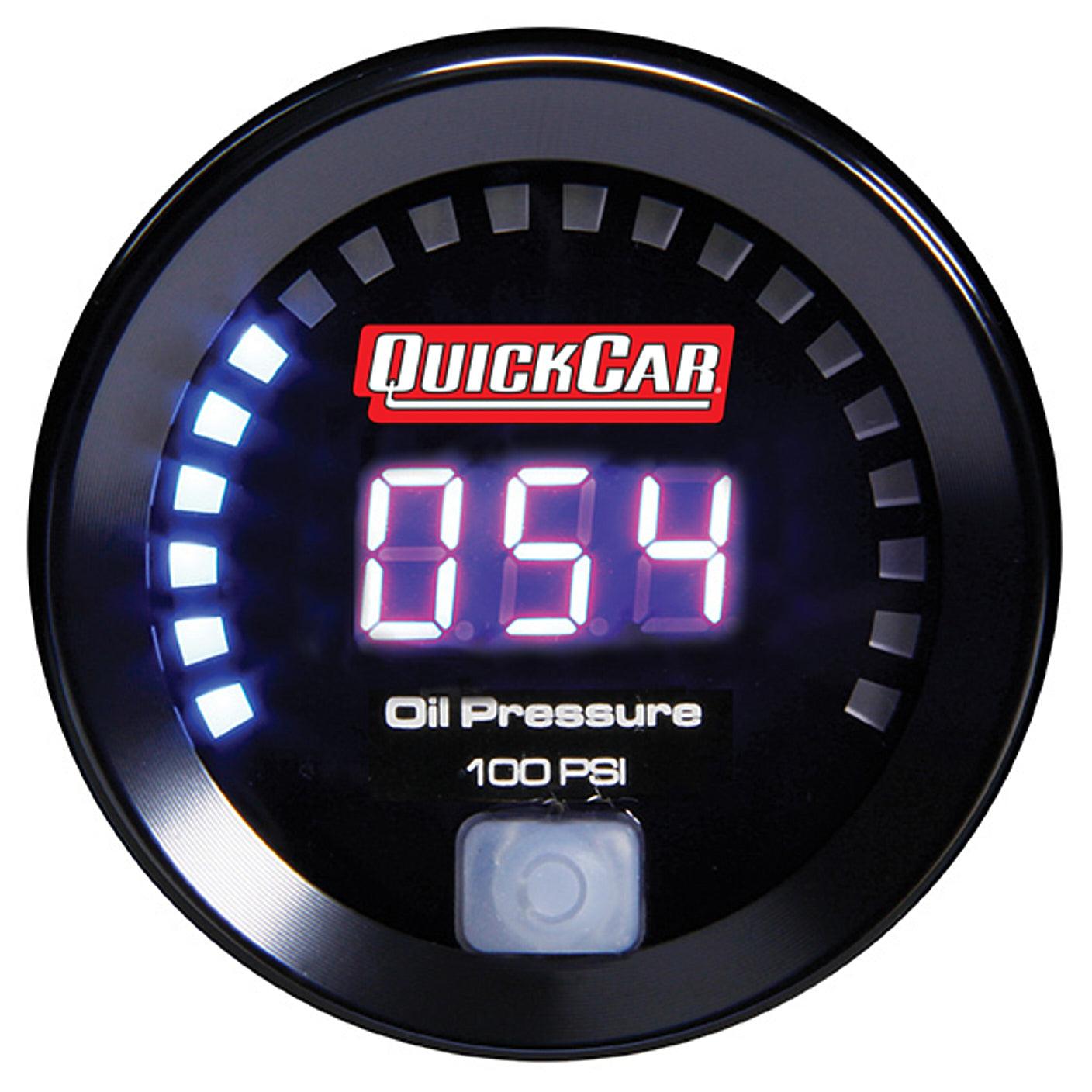 Digital Oil Pressure Gauge 0-100 - Burlile Performance Products