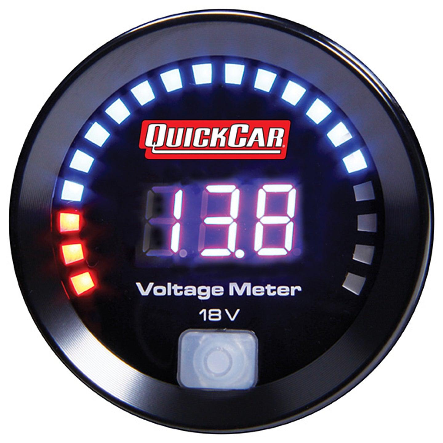 Digital Volt Gauge 8-18 - Burlile Performance Products