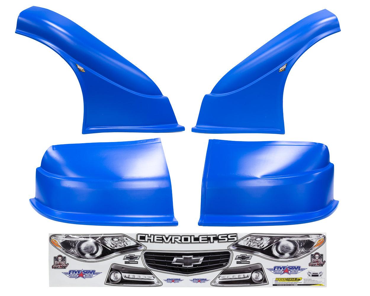 Dirt MD3 Combo Chevy SS Chevron Blue - Burlile Performance Products