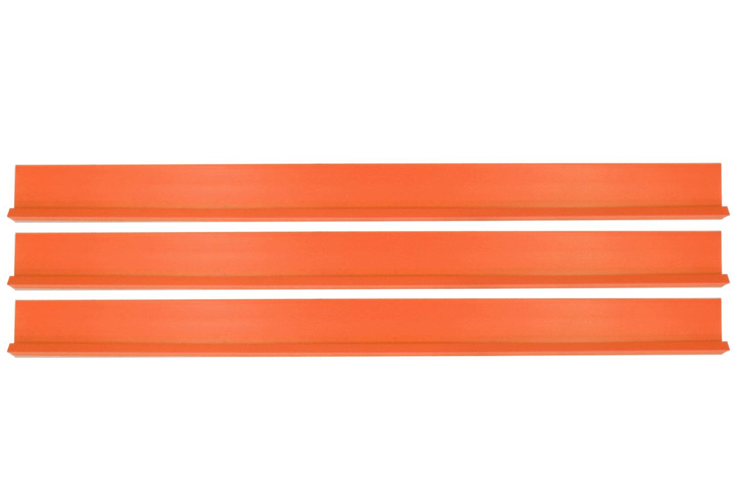 Dirt Rocker Set Flou Orange 3pc - Burlile Performance Products