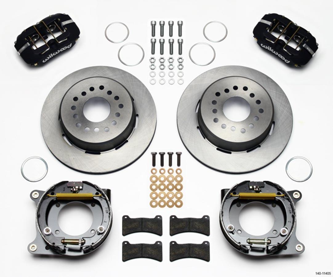 Disc Brake Kit Rear 55- 57 Chevy 2.34in Offset - Burlile Performance Products