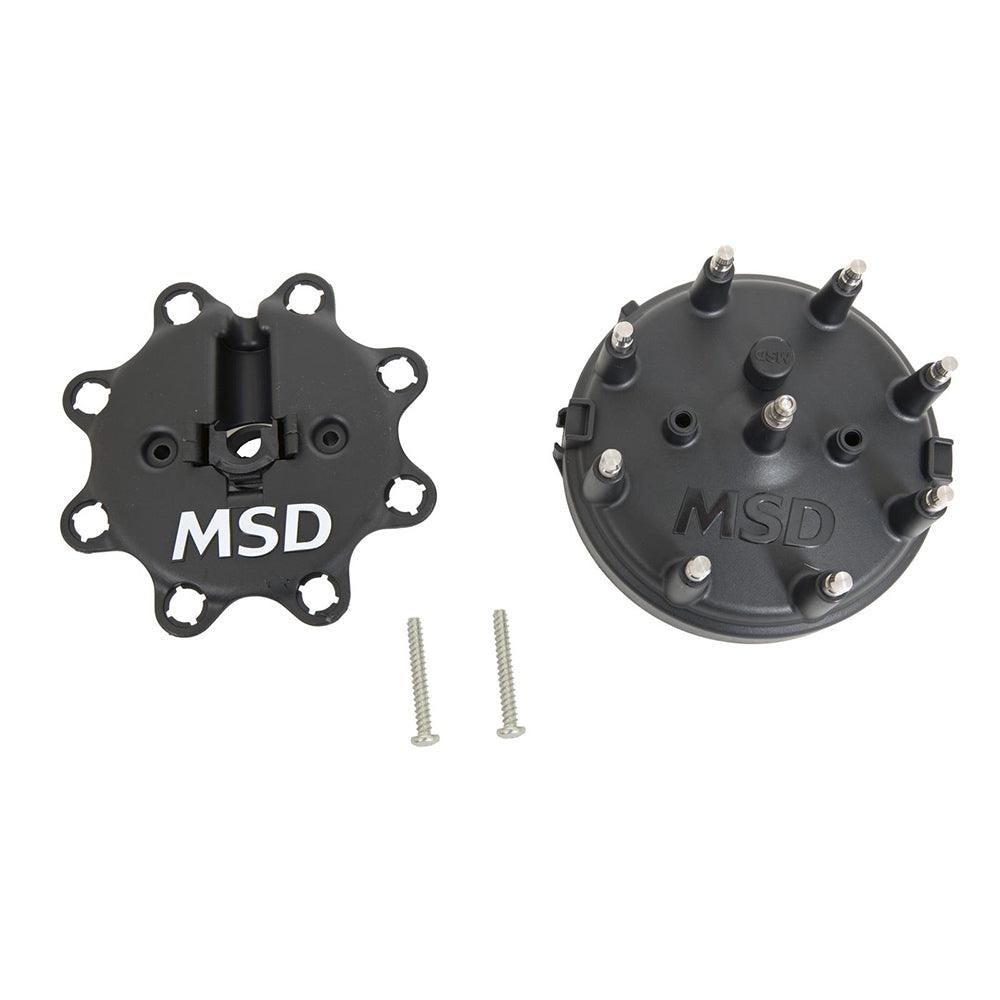 Distributor Cap - Ford HEI- Black - Burlile Performance Products
