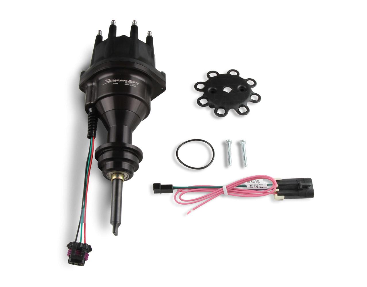 Distributor - EFI - SBM 318-360 - Black - Burlile Performance Products